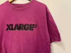 XLARGE Tシャツ パープル ロゴ 半袖