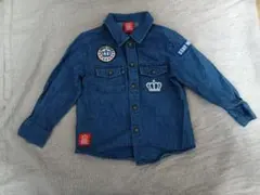 BABY DOLL デニムシャツ 100cm