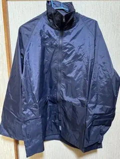 自転車カッパ・ポンチョ ネイビーセット