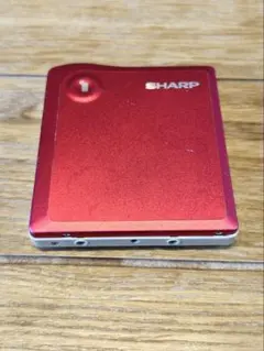 激安】SHARP ポータブルMDプレーヤー MD-ST770-A 本体 レトロ - メルカリ