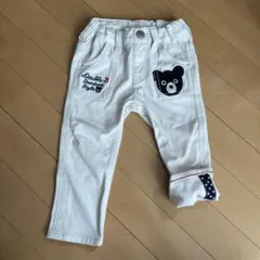 ミキハウス　ダブルビー　デニムパンツ　90