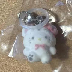 サンリオキャラクターズ　めじるしアクセサリー　ふわふわスノー　キティ