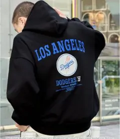 MLB Los Angeles Dodgers パーカー ブラック