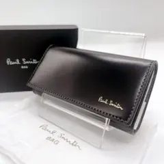 未使用品 Paul Smith コードバン 馬革 キーケース ブラック 黒 箱のサムネイル