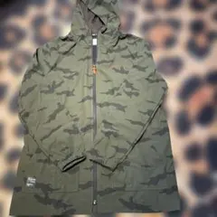 ZARA 迷彩柄フード付きジャケット 13-14㎝