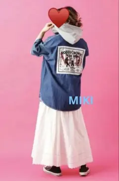 RODEO CROWNS 0528 10thパッチクレイジーシャツ デニムのサムネイル