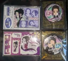 即購入可 新品 胡蝶しのぶ バースデー缶バッジ ジオラマフィギュア 鬼滅の刃