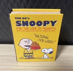 THE 60's SNOOPY コミック　ブック型　小物入れ