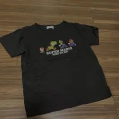 マリオ　SUPER MARIO Tシャツ 140cm ブラックのサムネイル