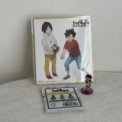 ハイキュー!! ゴミ捨て場の決戦Blu-rayBox特典色紙 & アクスタ五色