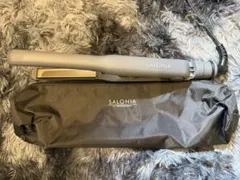 SALONIA ストレートヘアアイロン 15mm グレー SL-004SGR