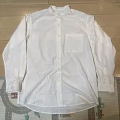 【未使用品】　COMME CA ISM ホワイトシャツ M バンドカラー