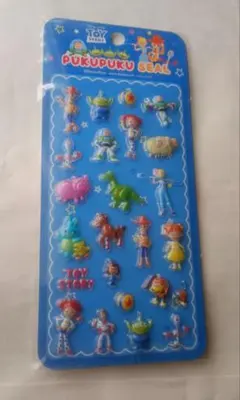 【新品・正規品】トイ・ストーリー ぷくぷくシール ステッカー ディズニー
