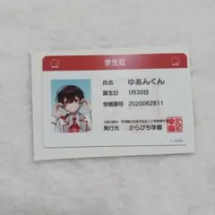 早い者勝ち✨　ゆあん　ゆあんくん　学生証　　カラフルピーチ　パラダイス