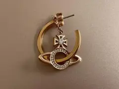 Vivienne Westwood MIRANDA ピアス ピンクゴールド 片耳