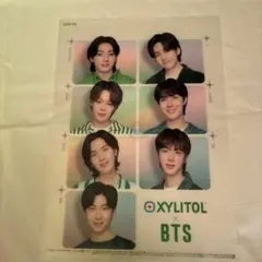 BTS キシリトール クリアファイル
