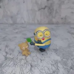 ミニオンズ Bob+Tim Goodtimeフィギュア　四つ葉のクローバー
