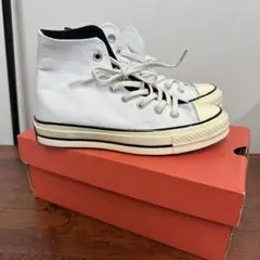 ★美品★コンバース チャック70 ハイカット ホワイト A06069C 23cm