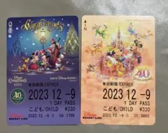 ディズニーリゾートライン フリーきっぷ 使用済み 2016 ハロウィン