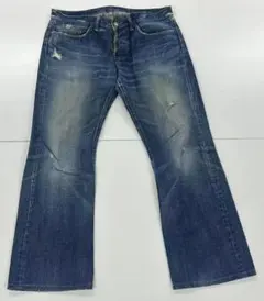 Eternal エターナル ブーツカット デニムパンツ 備中倉敷工房 W36相当のサムネイル