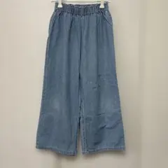 pair manon ワイドパンツ ウエストゴム ライトブルーのサムネイル