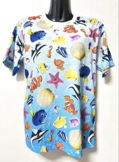 美品　TDS　ディズニーシー　シーライダー　ニモ　Tシャツ　男女兼用　Sサイズ