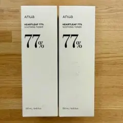 ANUA アヌア 77%ハートリーフスージングトナー　2本のサムネイル