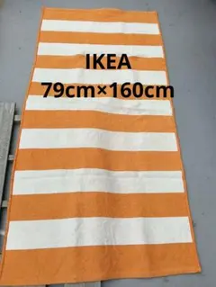 IKEA オレンジと白のストライプマットのサムネイル