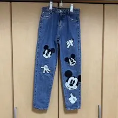 ZARA ミッキー　disney デニム