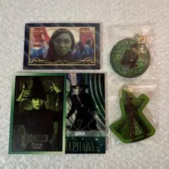 WICKED ウィキッド シーンカード エルファバ キーチェーン ガチャ