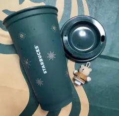 ホリデー2025リユーザブルカップ＋ドリンクホールキャップベアリスタ