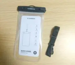 CASEKOO スマホ 防水ケース IPX8認定 クリア 顔認証 防水バック