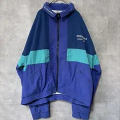 英国製 ナイロンジャケット トラックジャケット L XL 80s - 90s
