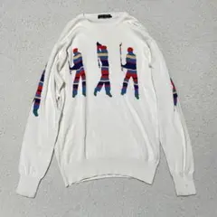 ホワイト ニット