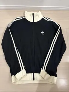 adidas Originals ワッフルトラックジャケット ブラックのサムネイル