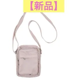 【新品】スリーコインズ　はっ水ミニショルダーバッグ　ピンクのサムネイル