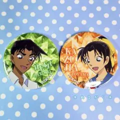 名探偵コナン トレーディング 缶バッジ コレクションD 服部平次 遠山和葉