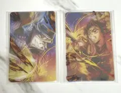 鬼滅の刃 無限城編 第４弾 KV くじ D賞 レイヤードクリアカード 童磨しのぶ