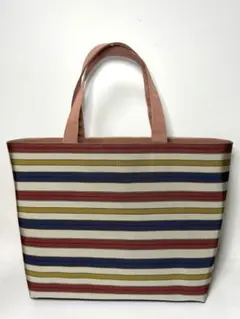 帯リメイクバッグ214B (筑前本場　手織の帯から)