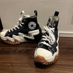 CONVERSE ハイカットスニーカー 黒/白
