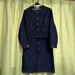 ZARA デニムジャケット/デニムスカート/セットアップ