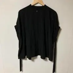 titivate 黒 スリットオーバーシャツのサムネイル
