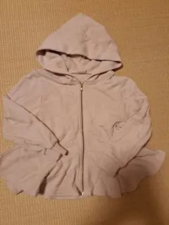 プティマイン　パーカー　くすみピンク　110