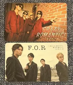 A.B.C-Z キャンペーンカード CRAZY ROMANTIC F.O.R
