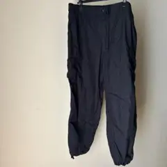 ブラックカーゴパンツ　ユニクロ　XXL