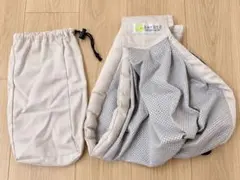 【ほぼ未使用】kerata ベビースリング メッシュ ライトグレー※箱無し