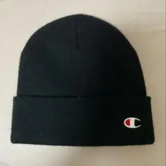 Champion ブラック ニット帽 57-59cm