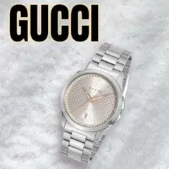 GUCCI　グッチ　YA1264052　クオーツ　シルバー　Gタイムレス