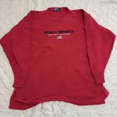90s POLO SPORT ニット ラルフローレン