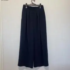 レザージュ ジャーナルスタンダード ネイビー ストライプ ワイドパンツ